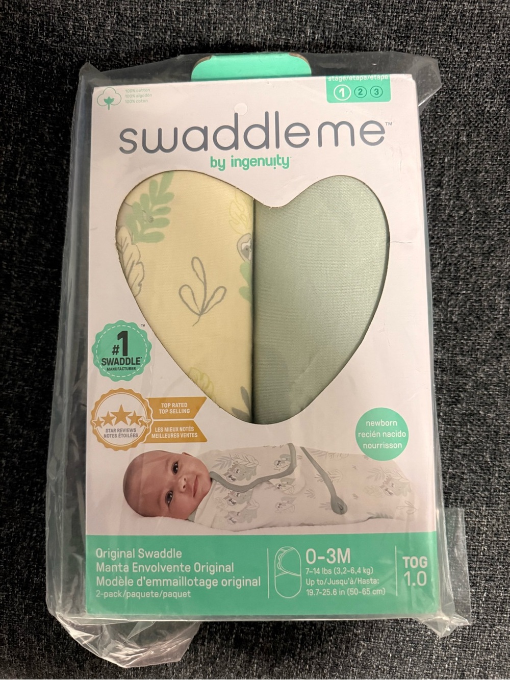 NWT SwaddleMe 2-pack